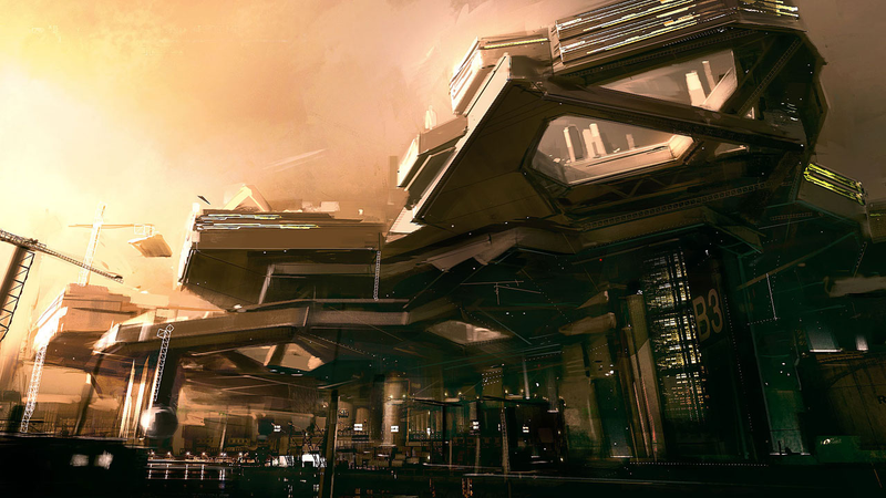 Illustration for article titled The Amazing Concept Art of Deus Ex: Human Revolution
